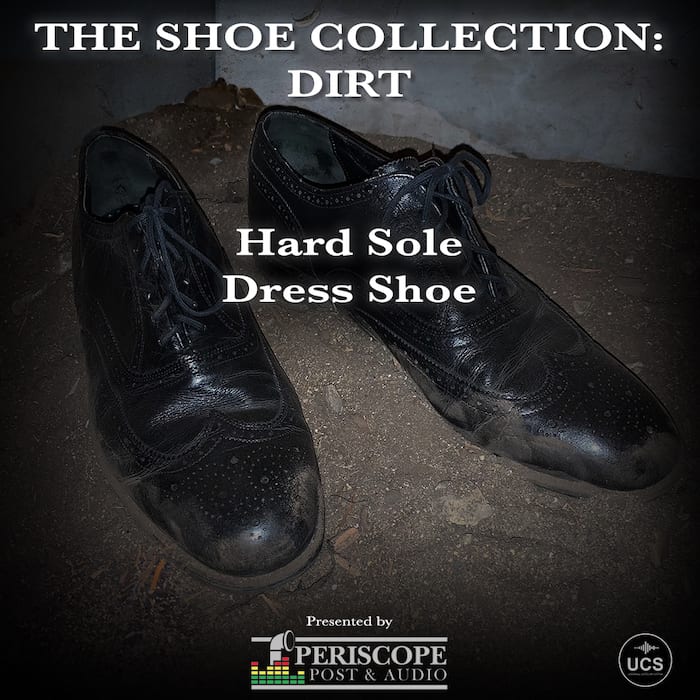 Discover the sound effects of hard sole dress shoes on dirt in our sound library at Sonniss. Perfect for Foley enthusiasts!.