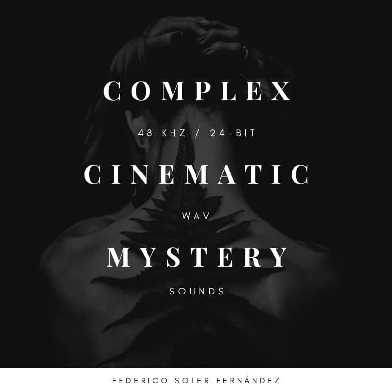An eerie sound effects library image on Sonniss: a person with fern leaves, perfect for complex cinematic mystery sounds.