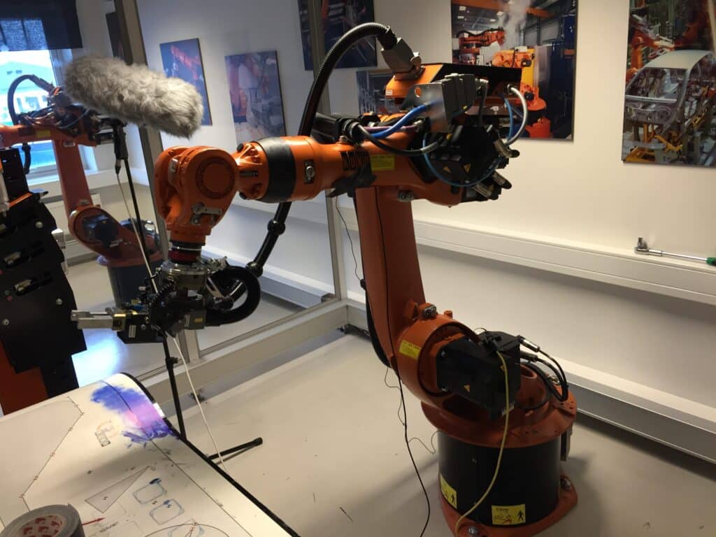 Image of a hydraulics & pneumatics sound effects library at Sonniss—perfect for industrial robot SFX and tech sound design.