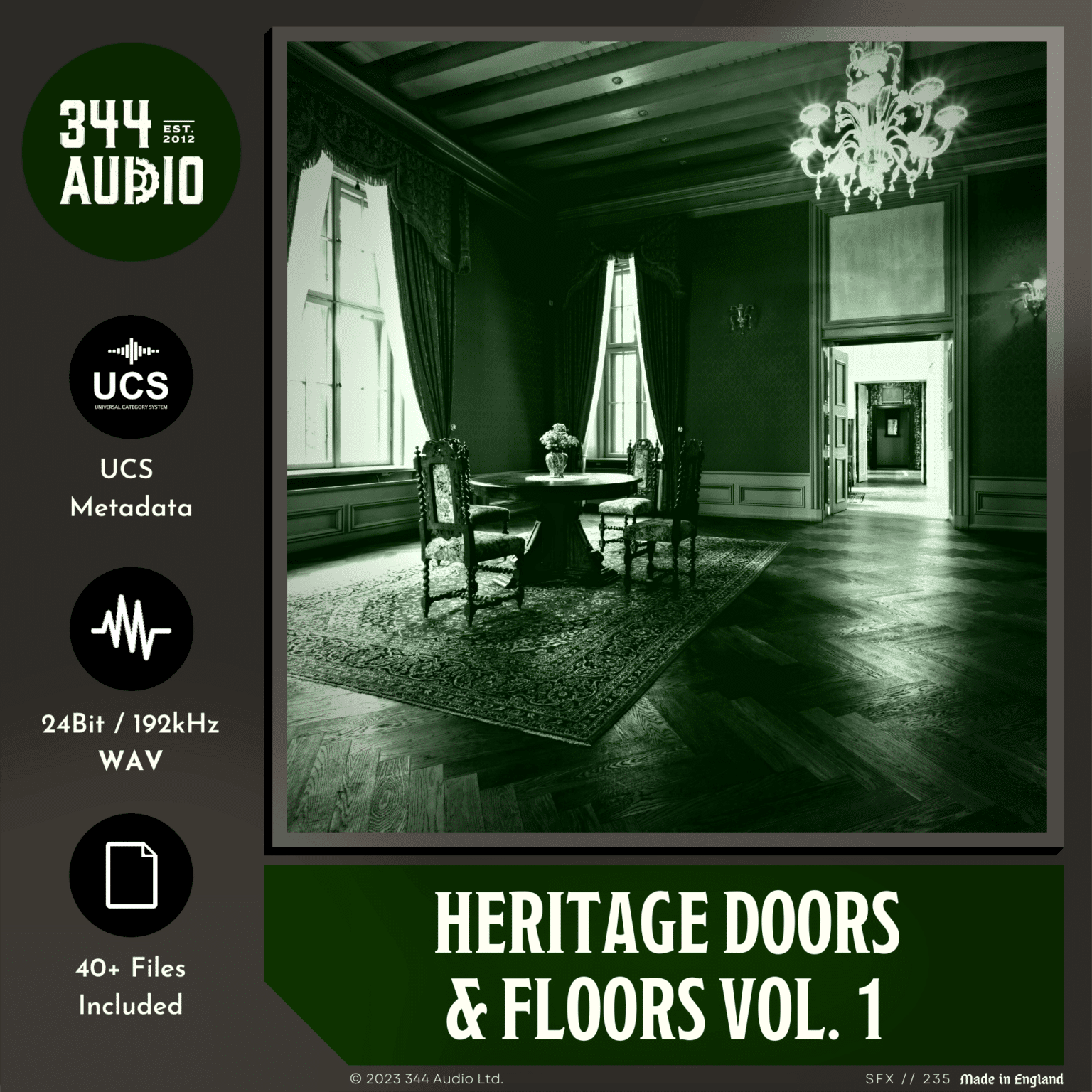 Period Door Sound Effects - Heritage Doors Floors Vol 1 | SONNISS