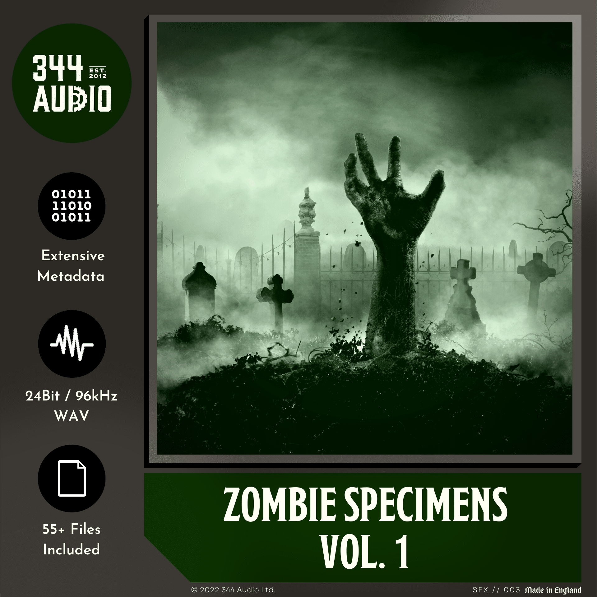 Zombies Sounds Zombie Sound Effects - Zombie Specimens | SONNISS