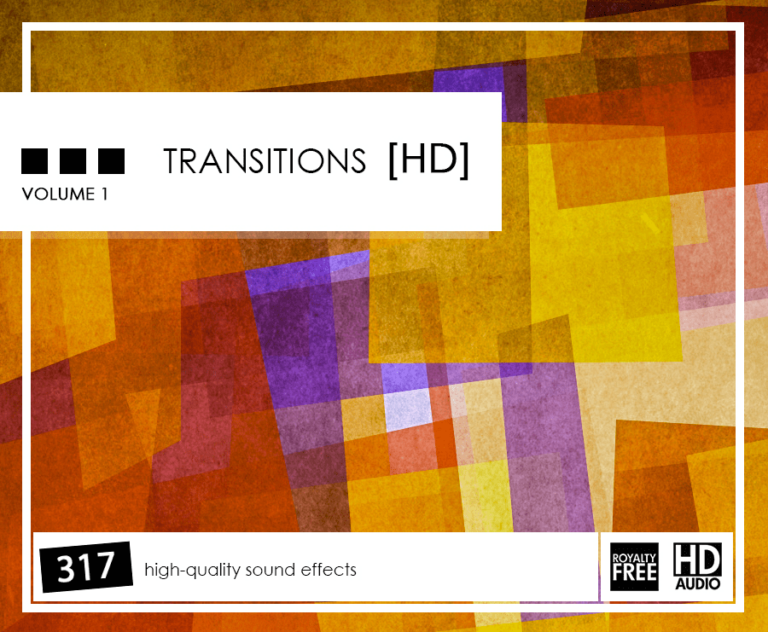 Transitional Sound Effects Scene Transition Sound Effects - Transitions HD Vol. 1 | SONNISS