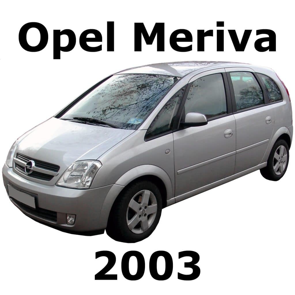 Image of a 2003 Opel Meriva in a sound effects library on Sonniss for realistic car engine and vehicle sfx needs.