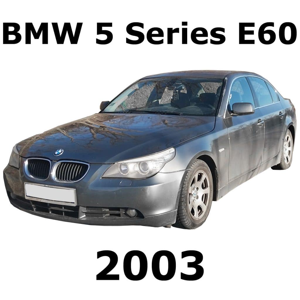 This image depicts the BMW 5 Series E60 2003 service repair manual which is a valuable resource available in the SFX library on Sonniss.