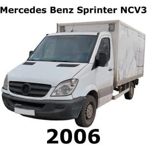 2006 Mercedes Benz Sprinter NCV3 van sound effects library image on Sonniss.