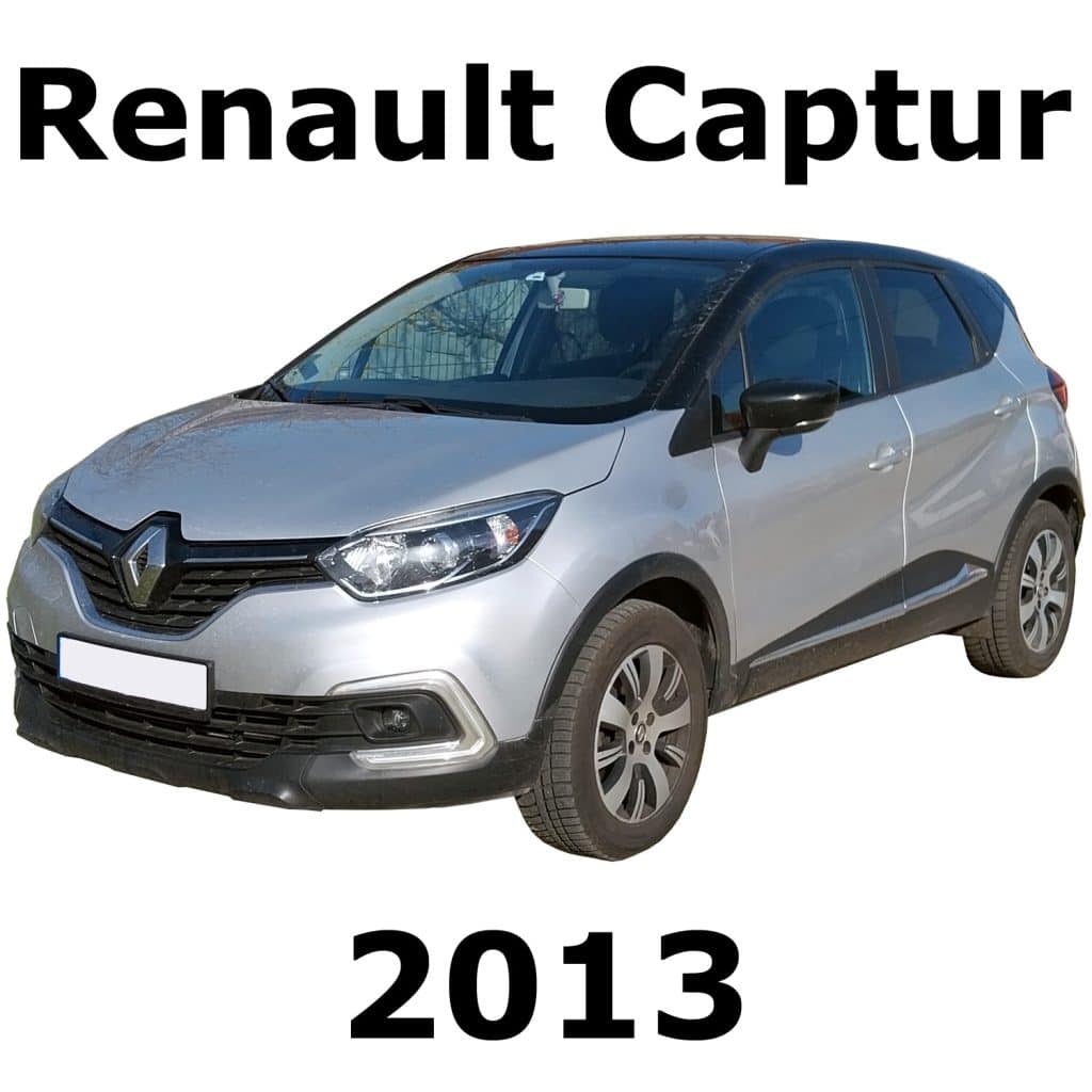 An image of a sound effects library on Sonniss. A silver 2013 Renault Captur compact SUV showcased from a front-side angle.