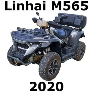 The linhai m65 2020 atv with the words linhai m65 2020.