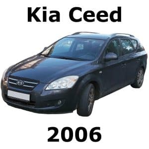 A 2006 dark blue kia ceed, the sound effects library on Sonniss represented visually.