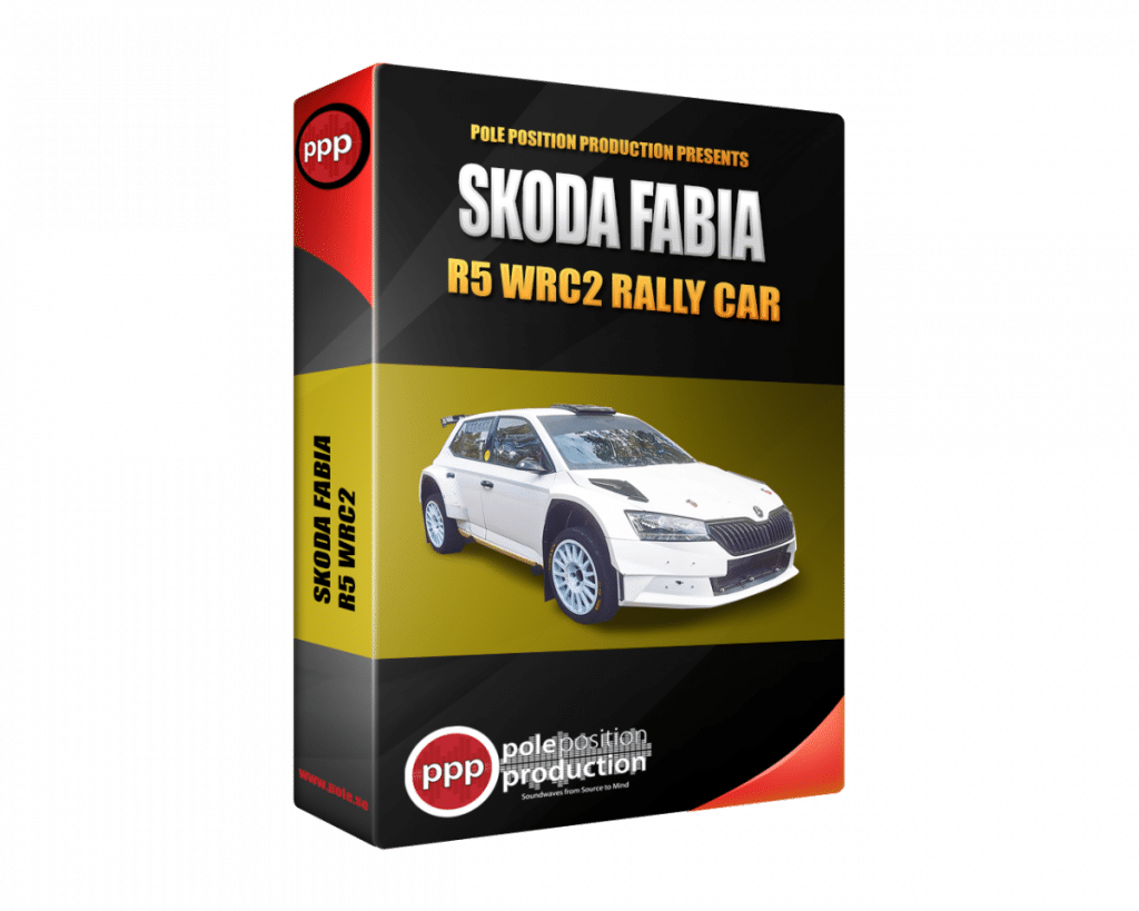 Rally Car Sound Effect Library,Skoda Fabia R5 WRC2