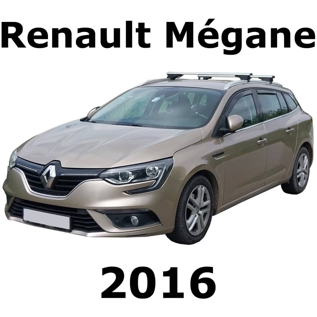2016 Renault Mégane station wagon front left view for car SFX library use on Sonniss—perfect for vehicle sound effects projects.