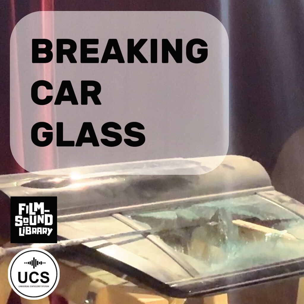 BREAKING CAR GLASS - Royalty Free Sound Effects Library | SONNISS