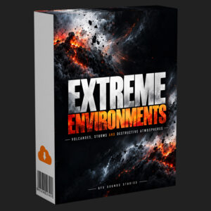 Extreme Environments - Disaster Sound Effects for Earthquakes, Storms, Fire, Volcanoes & Winds cover art