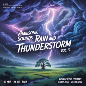 Ambisonic Sounds - Rain and Thunderstorm Vol.3 cover art