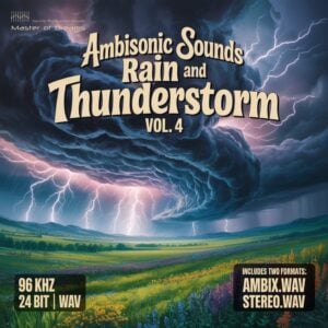 Ambisonic Sounds - Rain and Thunderstorm Vol.4 cover art