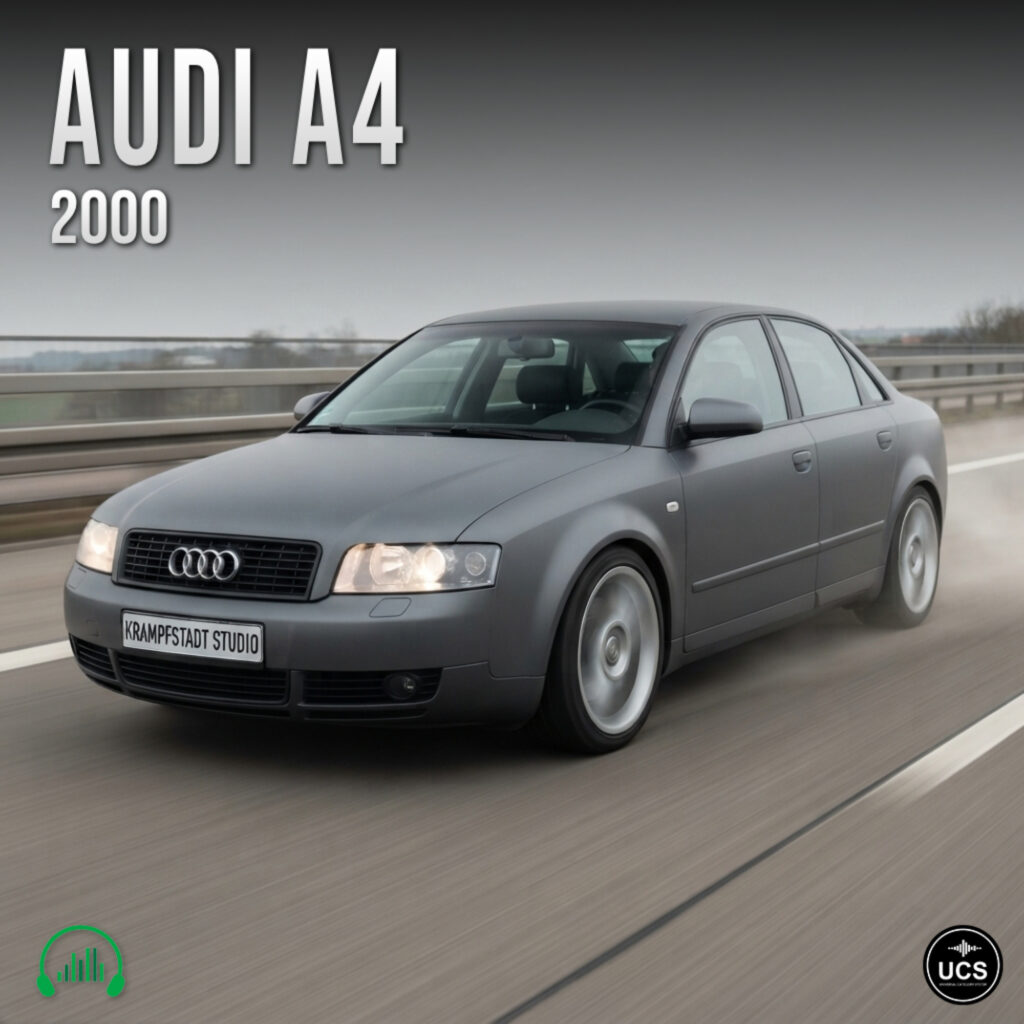 Audi A4 2000 large family car cover art