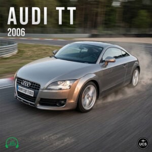 Audi TT 2006 sports car cover art