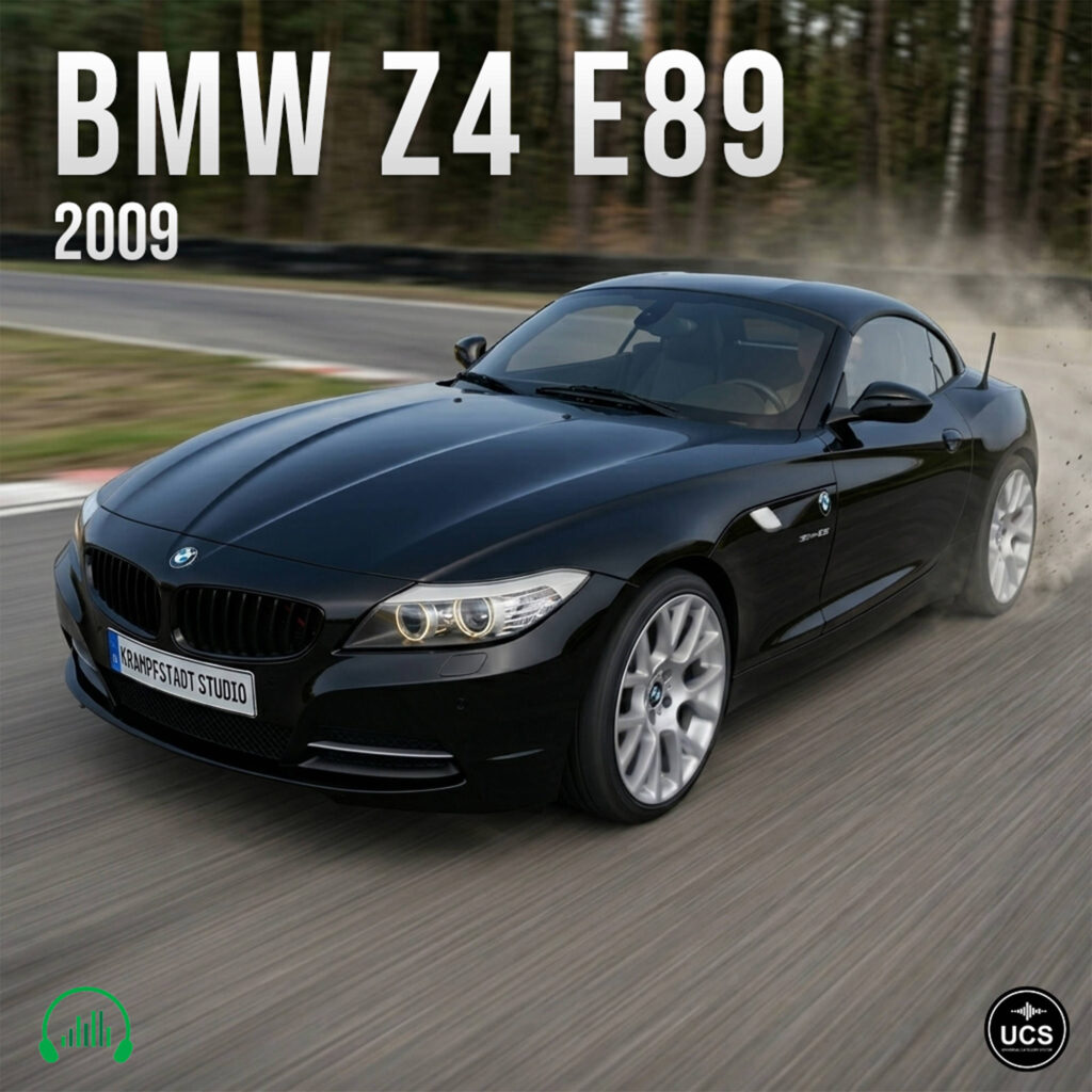 BMW Z4 E89 2009 sports car cover art