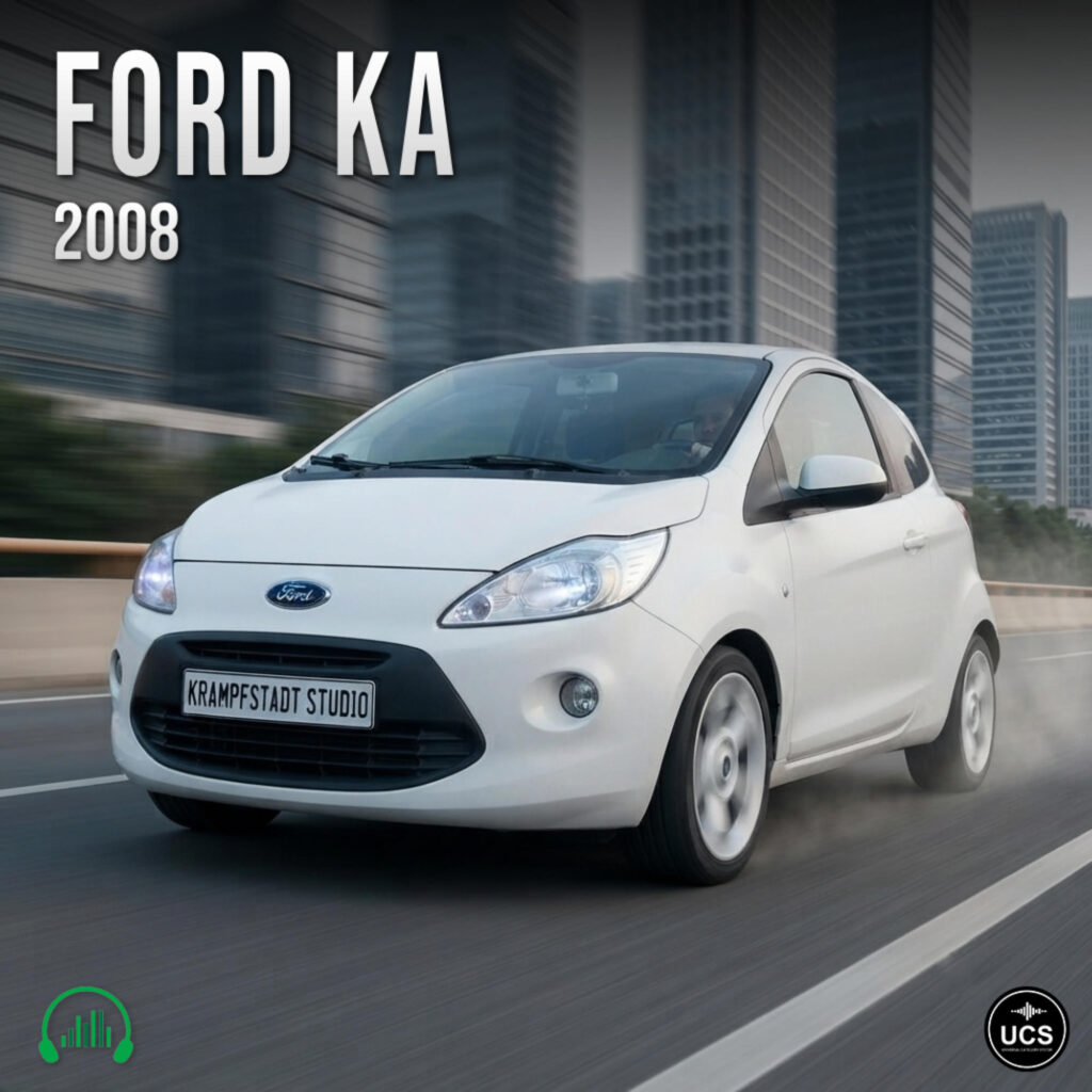 Ford Ka 2008 city car cover art