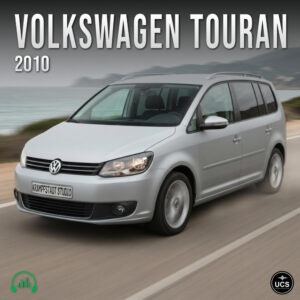 Volkswagen Touran 2010 compact MPV minivan multi purpose vehicle cover art